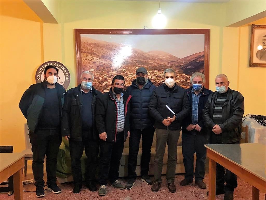Συνάντηση Καππάτου με το Συμβούλιο της Τοπικής Κοινότητας Διλινάτων -Τι συζήτησαν