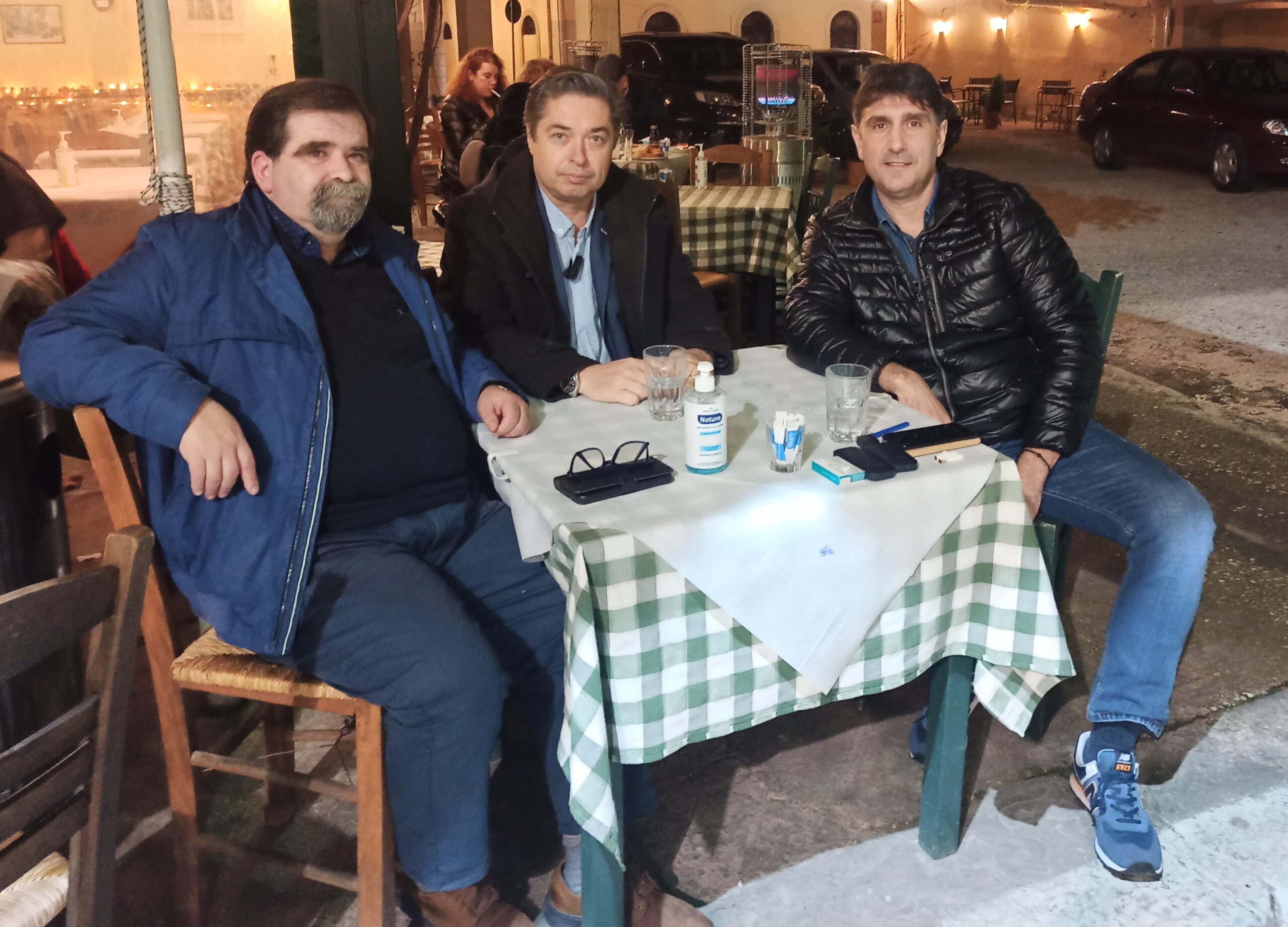 Συνάντηση Στασινόπουλου με τον Πρόεδρο εστιατόρων Κέρκυρας