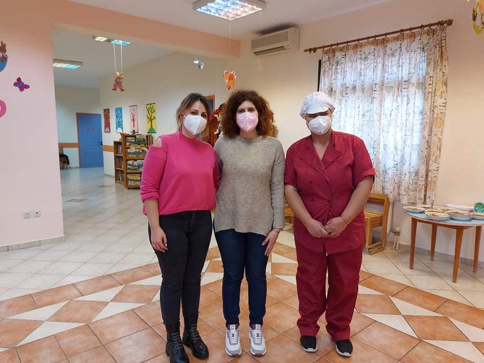 Ανέλαβαν καθήκοντα οι τρεις νέες εργαζόμενες στον παιδικό σταθμό “Στέλλα Κουρούκλη” [εικόνες]