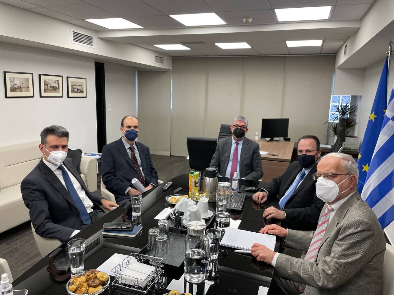 Επίσκεψη του Υφυπουργού Ιωάννη Τσακίρη στα νέα γραφεία του Ε.Φ.Ε.Π.Α.Ε.