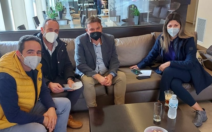 Με την Ζαχαράκη συναντήθηκε ο Σύλλογος επαγγελματιών Γάμου και Βάπτισης Κεφαλονιάς & Ιθάκης