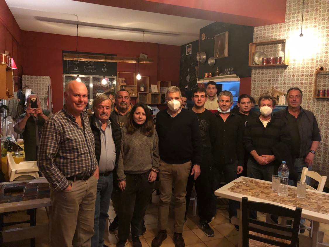 Συναντήσεις Καππάτου με πολίτες και Προέδρους των τοπικών κοινοτήτων σε Ζόλα και Αθέρα