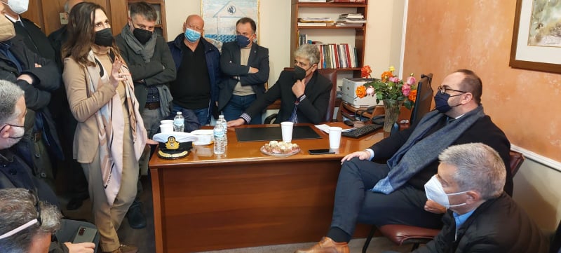 Σύσκεψη στην Αγία Ευφημία με τον Γ. Γραμματέα Νησιωτικής Πολιτικής Μανώλη Κουτουλάκη