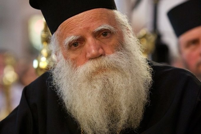 Θετικός στον κορονοϊό διαγνώστηκε ο μητροπολίτης Κυθήρων Σεραφείμ