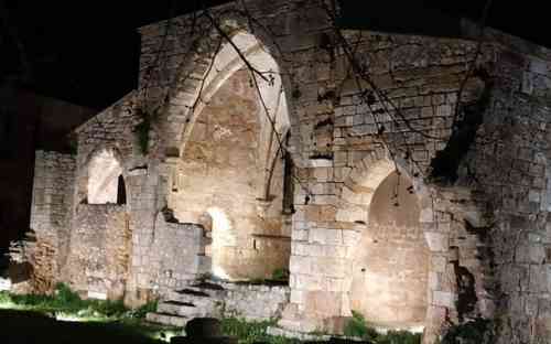 Φωτίστηκε η Αγία Σοφία της Ανδραβίδας [εικόνες]