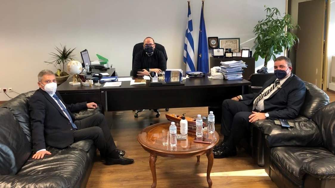 Συναντήσεις για την Παλλική με τον Δήμαρχο Ληξουρίου Γιώργο Κατσιβέλη στα Υπουργεία Ναυτιλίας & Νησιωτικής Πολιτικής και Υποδομών