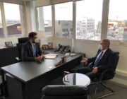 Συνάντηση με τον Γραμματέα της Πολιτικής Επιτροπής της ΝΔ Παύλο Μαρινάκη