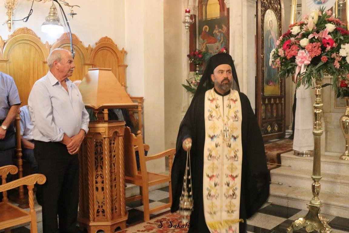 Αναστάσιμη Λειτουργία στον ιερό ναό της Μυρτιδιώτισσας στο Μοναστηράκι