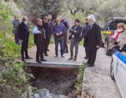 Επίσκεψη στην Ιθάκη του Υπουργού Κλιματικής Κρίσης και Πολιτικής Προστασίας κ