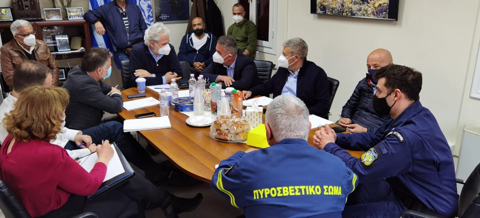 Επίσκεψη στην Ιθάκη του Υπουργού Πολιτικής Προστασίας Χρήστου Στυλιανίδη [εικόνες]