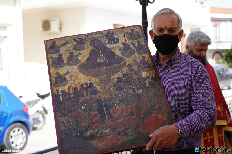 Γιορτάζει η Ζωοδόχος Πηγή στον ιερό ναό Κοιμήσεως της Θεοτόκου Περλιγκάδων