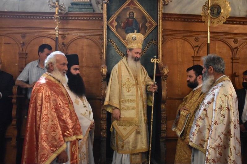 Μητρόπολη Κεφαλληνίας: Γιορτάζει τη μνήμη του Πατριάρχη Γρηγορίου του ‘Ε στα Ντομάτα