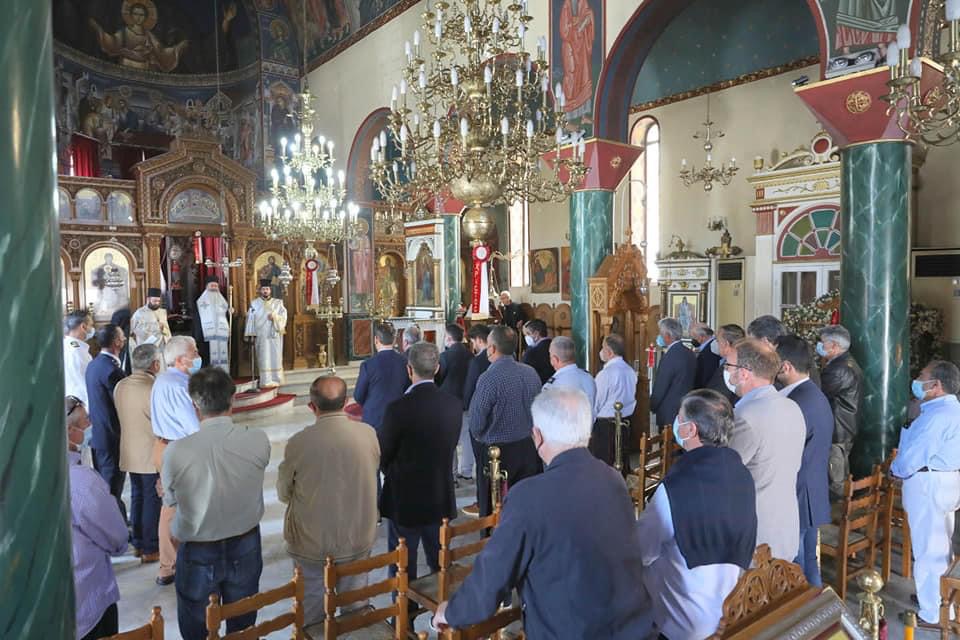 Αργοστόλι: Οι απόστρατοι των Σωμάτων Ασφαλείας τίμησαν την προστάτιδά τους Αγία Ειρήνη [εικόνες]