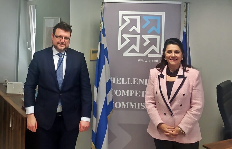 Διαδοχικές συναντήσεις για τη Ρόδη Κράτσα στην Αθήνα -Συνάντηση με τον Πρόεδρο της Επιτροπής Ανταγωνισμού