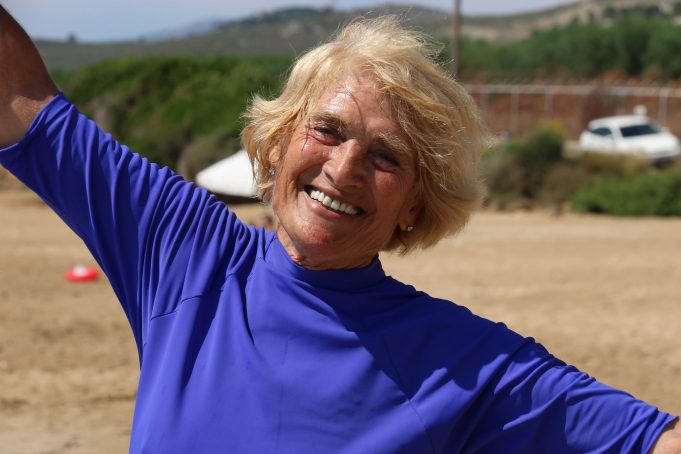 Η γηραιότερη Windsurfer στον κόσμο είναι Ελληνίδα (& Κεφαλλονίτισσα)