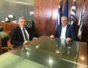 Συναντήσεις με τον Υπουργό Προστασίας του Πολίτη κ. Θεοδωρικάκο…..