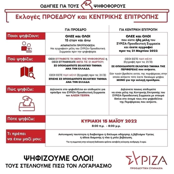 ΣΥΡΙΖΑ: Στις 15 Μαϊου τους στέλνουμε πίσω τον λογαριασμό