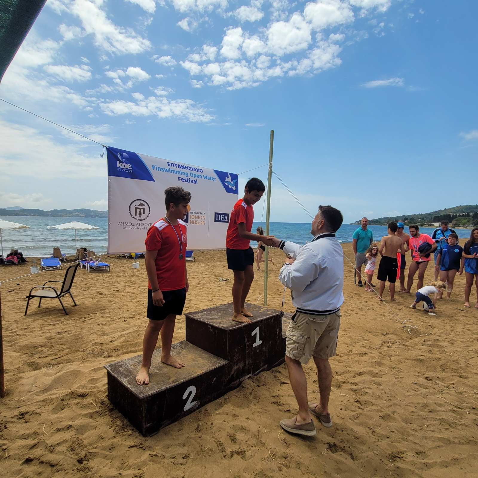Τραυλός: Με επιτυχία το “Επτανησιακό Fineswιmming Open Water Festival” στην περιοχή Φύκια στο Ληξούρι