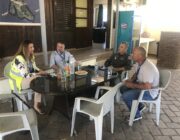 «Επίσκεψη του Αντιπεριφερειάρχη Σταύρου Τραυλού στο κλιμάκιο αεροπυρόσβεσης Κεφαλονιάς»