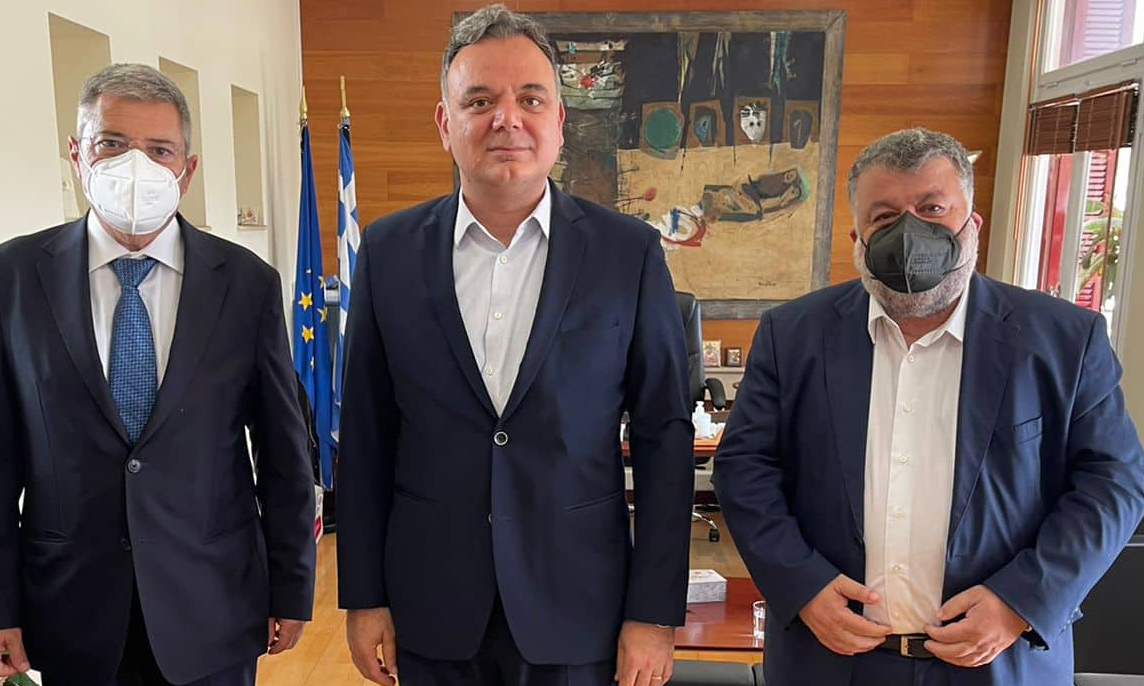 Καππάτος και Θεόφιλος στον γ.γ. Πολιτισμού Διδασκάλου