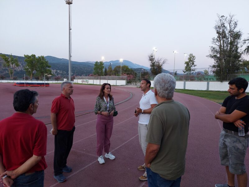 Με περιοδείες σε χώρους δουλειάς και το Νοσοκομείο Αργοστολίου ολοκληρώθηκε η τριήμερη περιοδεία της Αλ. Μπαλού [εικόνες]