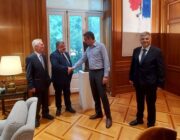Συμμετείχαν σε δεξίωση που παρέθεσε ο Πρωθυπουργός Κυριάκος Μητσοτάκης στο Μέγαρο Μαξίμου