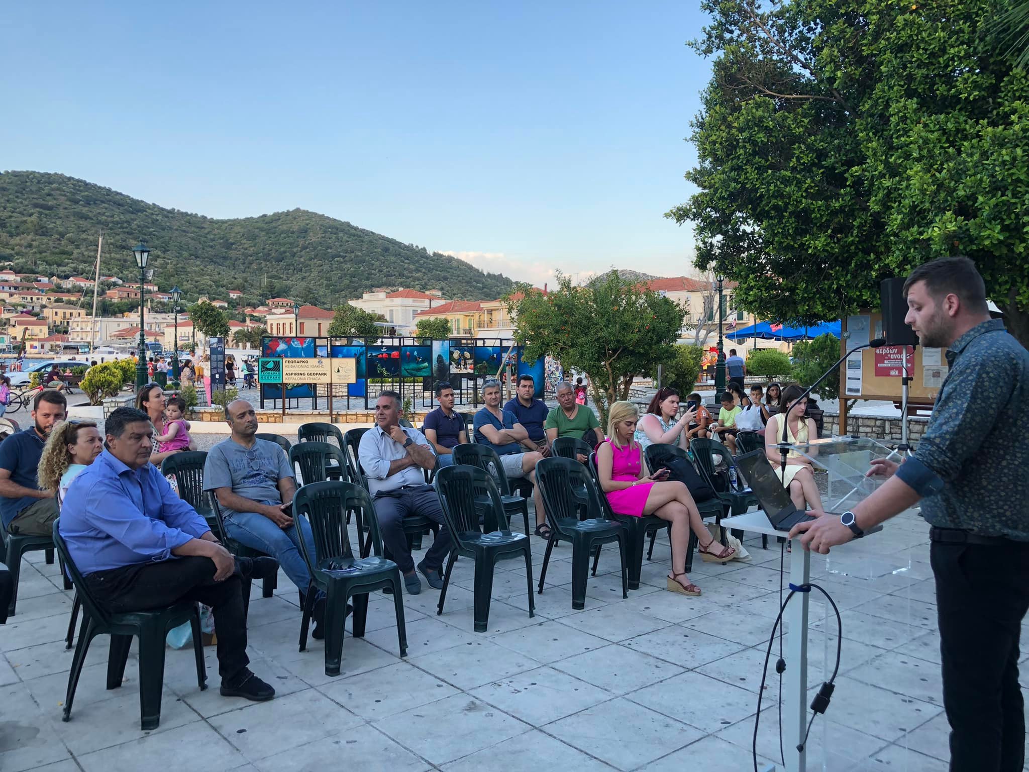 Θανάσης Λιβιτσάνης: «Ανακύκλωσε τώρα, σώσε το αύριο των νησιών» [εικόνες]