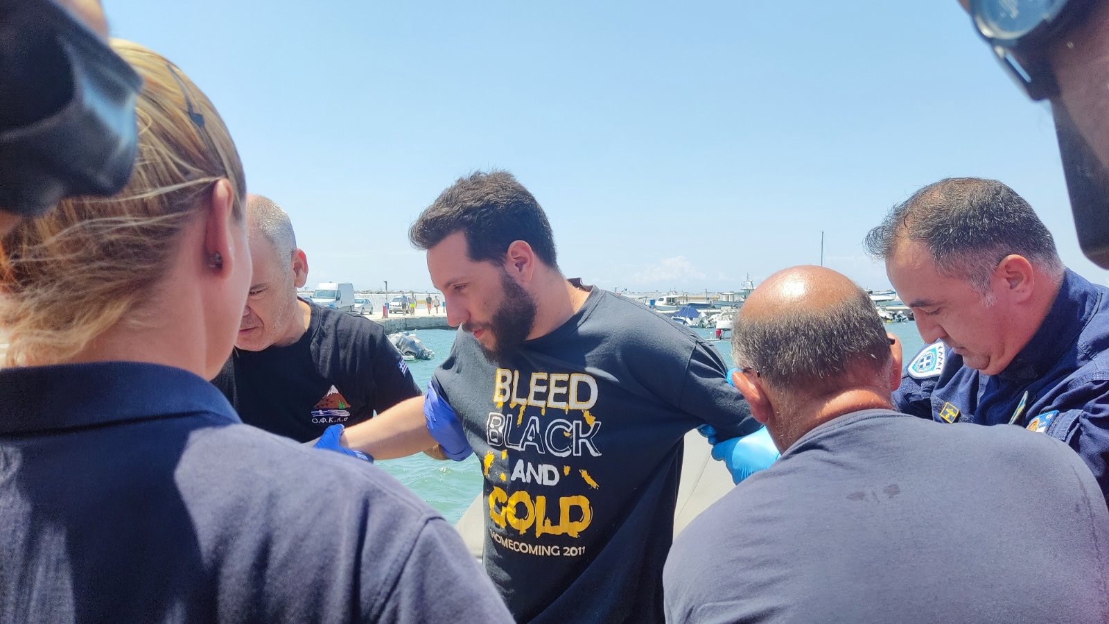 Χαλκιδική: Πώς μια μπάλα στη μέση της θάλασσας έσωσε τη ζωή του Ιβάν –Σενάριο από χολιγουντιανή ταινία