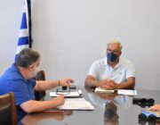 Eπίσκεψη του Γενικού Γραμματέα του ΥΠΕΣ στο Δημαρχείο.