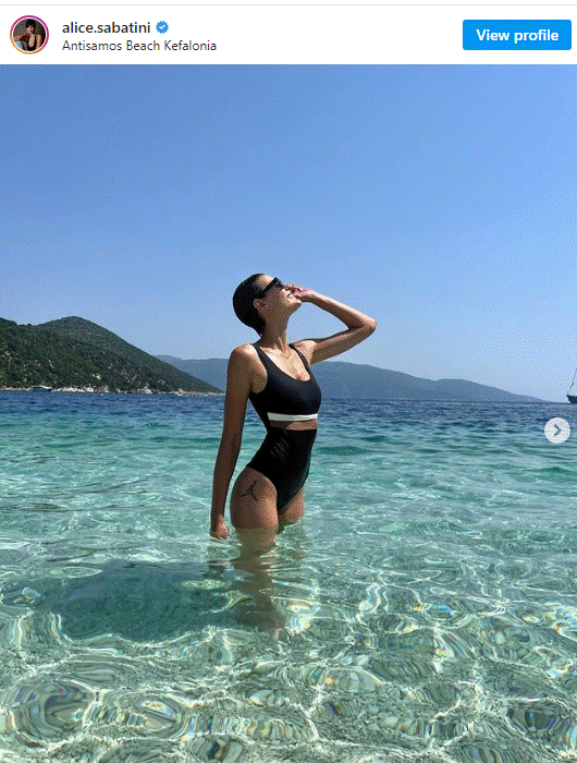 H Miss Italia 2015 Alice Sabatini, μαγεύει και μαγεύεται από την Κεφαλονιά!