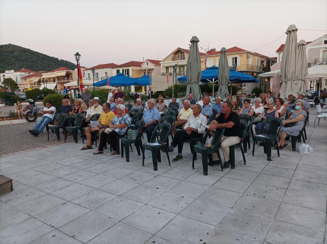 Οι συγκεντρώσεις του ΚΚΕ σε Αργοστόλι και Ιθάκη με την Αγγελική Τσώλου [εικόνες]