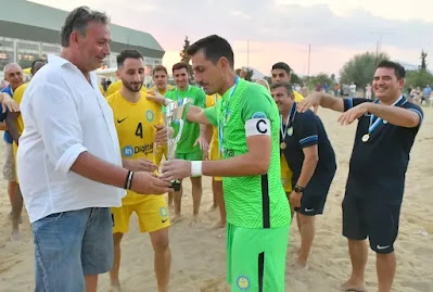 Πρωταθλητής 2022 στο Beach Soccer ο Ατλας