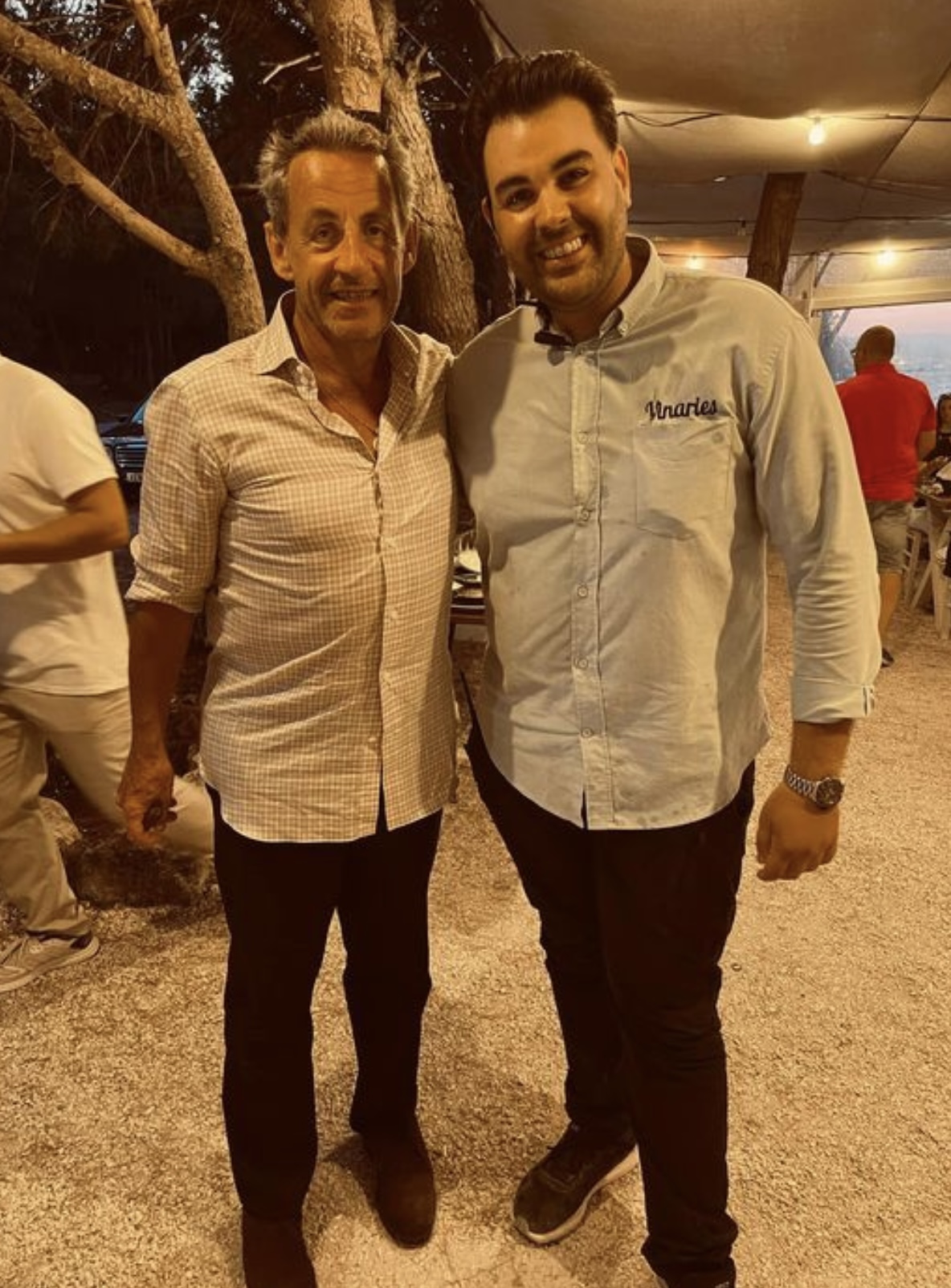Στις Vinaries στο Αργοστόλι ο πρώην προεδρος της Γαλλίας Νικολα Σαρκοζί!