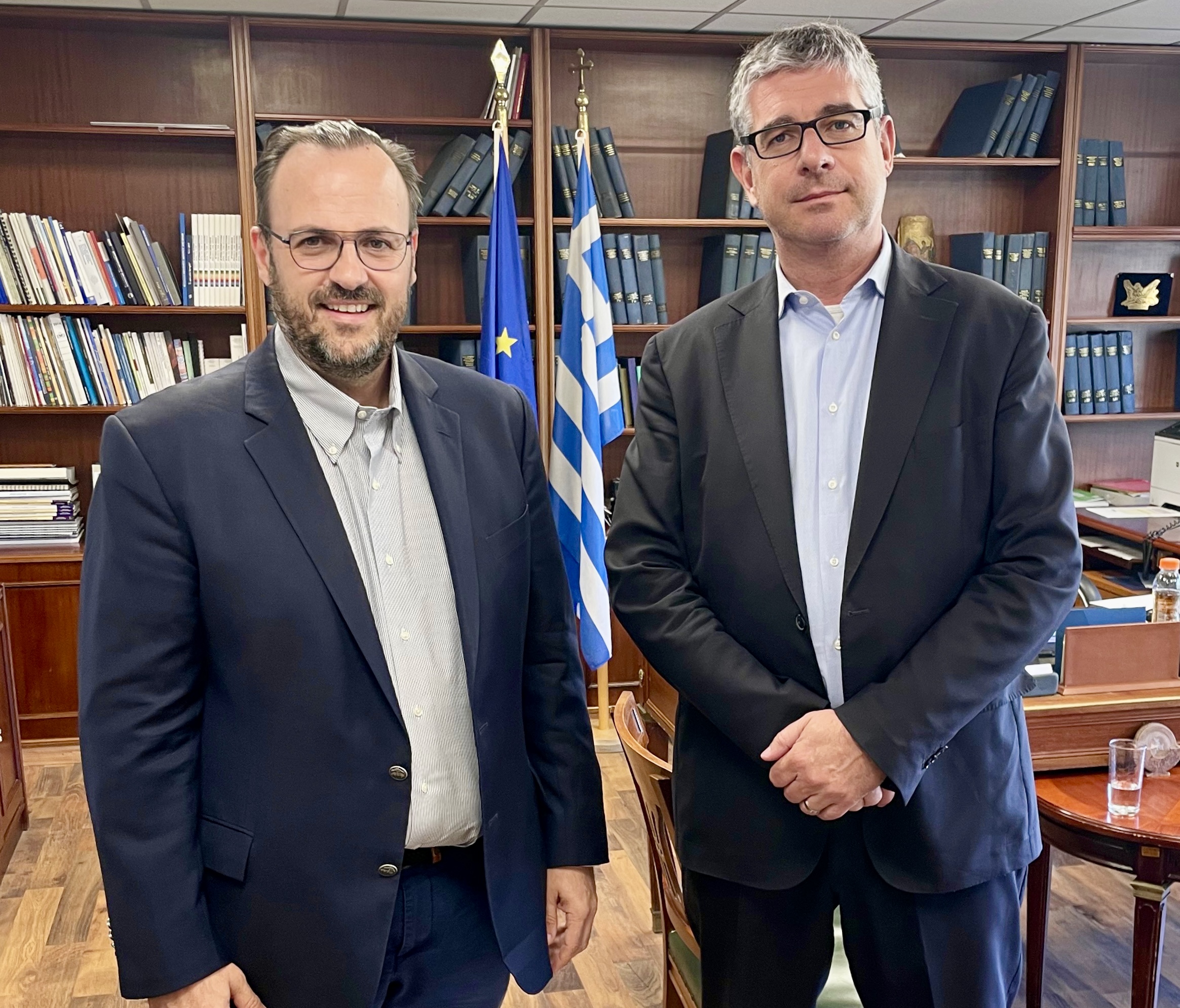 ΣΥΝΑΝΤΗΣΕΙΣ ΠΡΟΕΔΡΟΥ ΤΟΥ ΕΦΕΠΑΕ ΠΛΑΤΩΝΑ ΜΑΡΛΑΦΕΚΑ ΜΕ ΤΗΝ ΠΟΛΙΤΙΚΗ ΗΓΕΣΙΑ ΤΟΥ ΥΠΟΥΡΓΕΙΟΥ ΑΝΑΠΤΥΞΗΣ ΚΑΙ ΕΠΕΝΔΥΣΕΩΝ