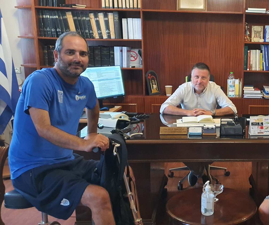 Συνάντηση Σταύρου Τραυλού-Κωνσταντίνου Κωνσταντινόπουλου