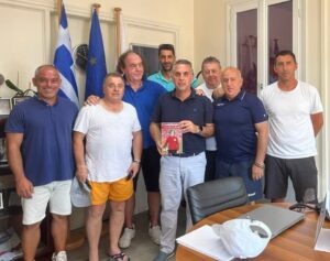 Συνάντηση του δημάρχου Δ. Στανίτσα με Κελεσίδη-Μπονόβα