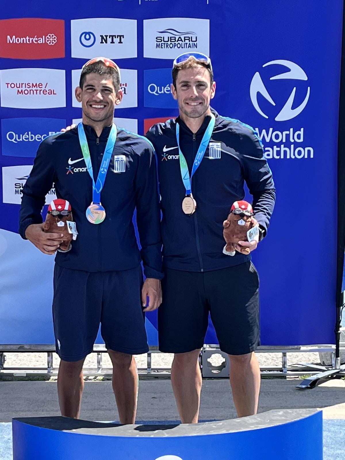 World Triathlon Para Series Montreal (PTVI): Χάλκινο μετάλλιο για Λιγνό και Σουβατζόγλου! [εικόνες]