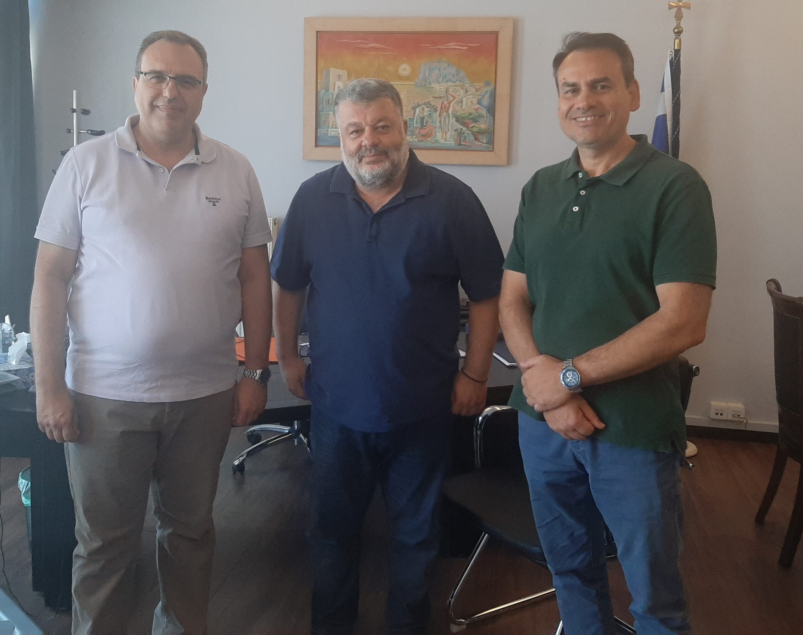 Συνάντηση Θεόφιλου με τον πρόεδρο της Αδ