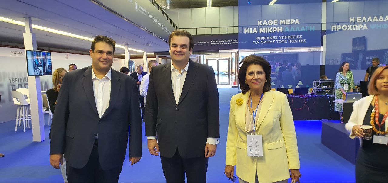 Αεικίνητη και δημιουργική η Ρόδη Κράτσα και στην Διεθνή Έκθεση Θεσσαλονίκης [εικόνες]