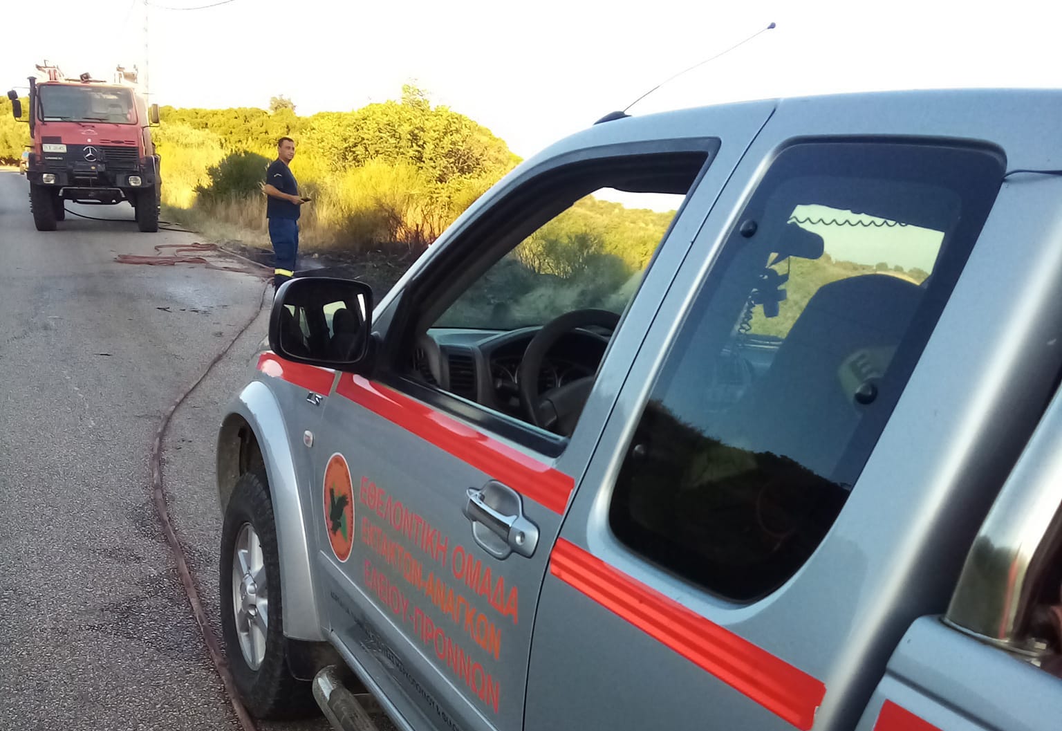 Άμεσα κατασβέστηκε η πυρκαγιά στο Ρατζακλί [εικόνες]