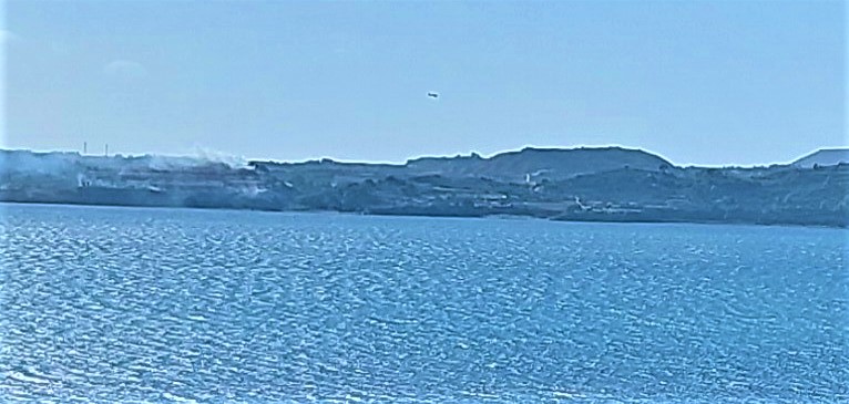 Φωτιά μεγάλη στο κατασχεμένο Ξενοδοχείο στο Ληξούρι