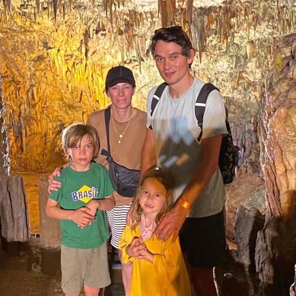 Ben with his family