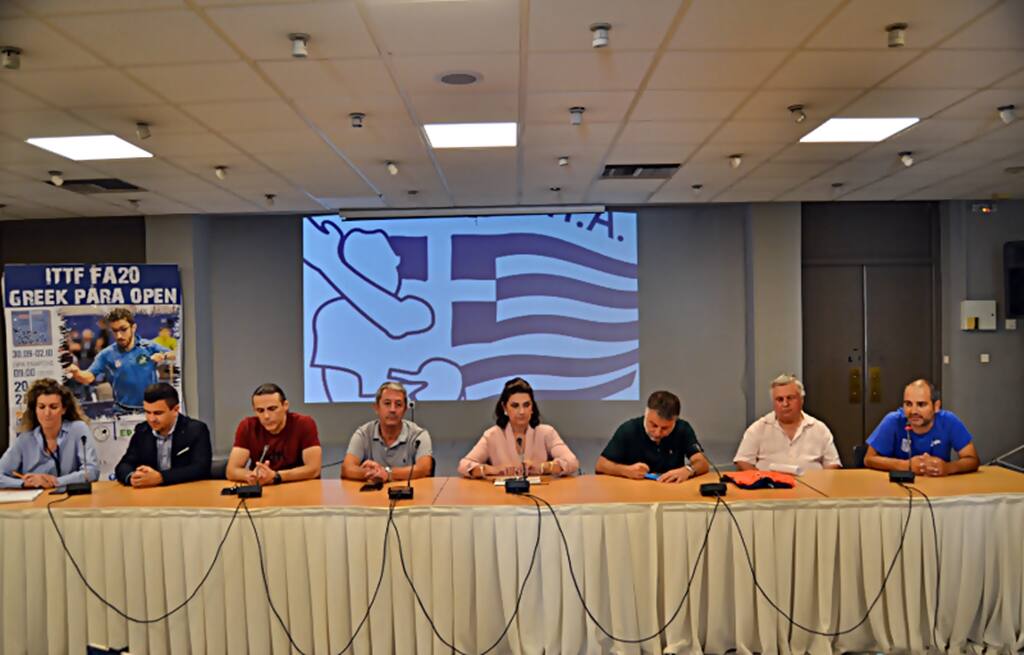 Με την υποστήριξη της Περιφέρειας Ιονίων Νήσων Μεγάλη διεθνής διοργάνωση επιτραπέζιας αντισφαίρισης για άτομα με αναπηρίες στο Αργοστόλι