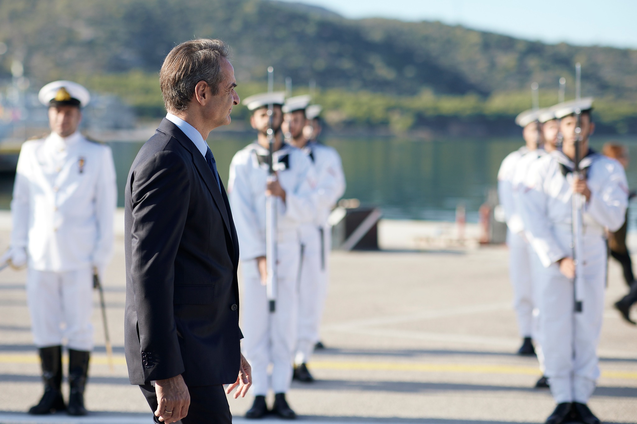 Μητσοτάκης: Τα νερά μας θα μείνουν απόρθητα – Τα σύνορά μας είναι γαλάζια και όχι γκρίζα