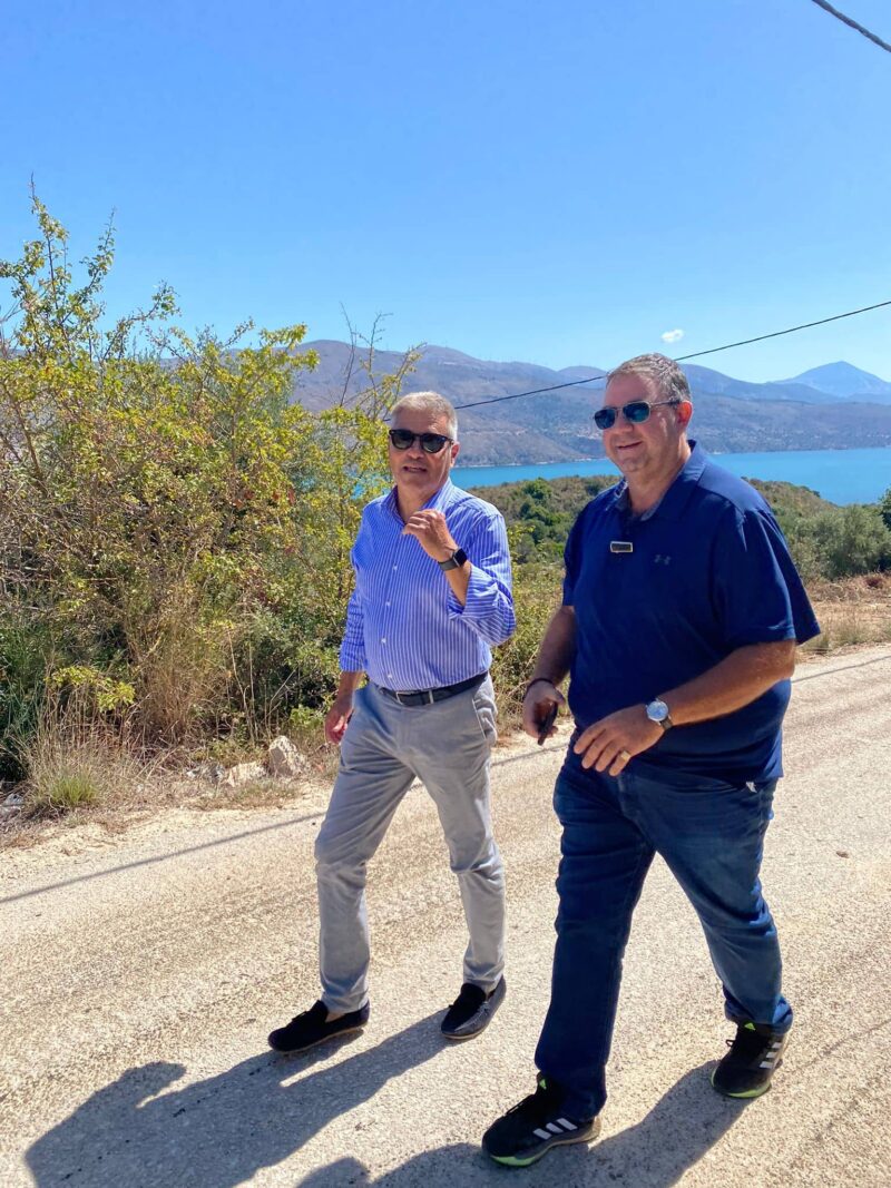 Παναγής Καππάτος: Σε έργα οδοποιίας και ύδρευσης στα Κουβαλάτα με το Δήμαρχο Ληξουρίου [εικόνες]
