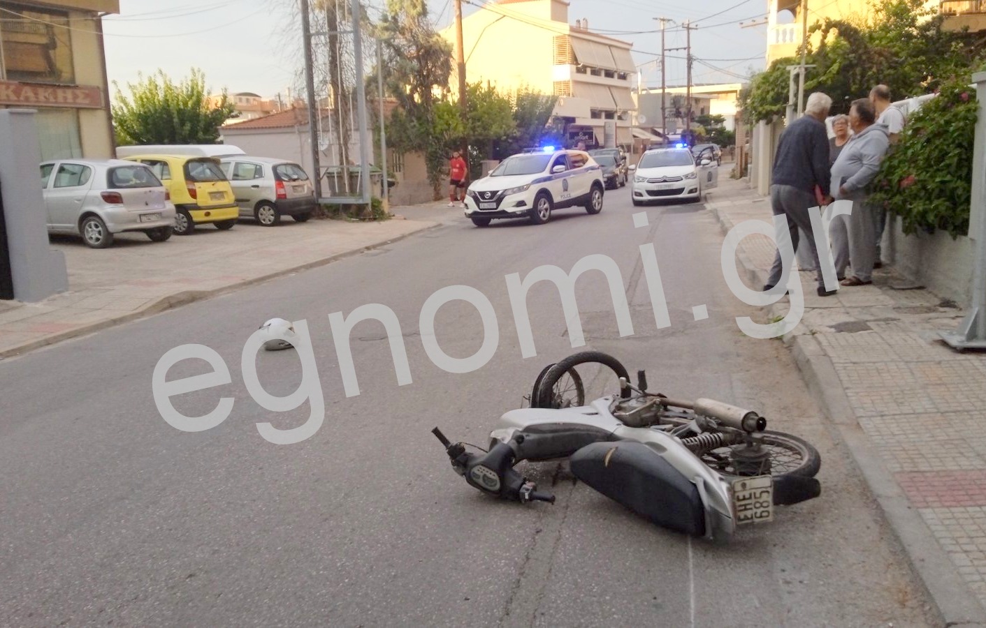 ΣΟΚ! Θανατηφόρο τροχαίο στην οδό Ληλαντίων στη Χαλκίδα [βίντεο]