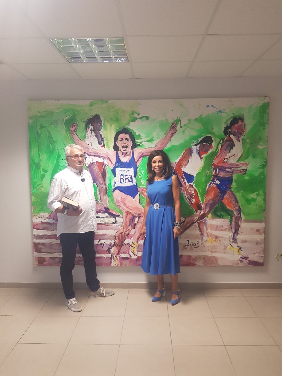 Στη Θεσσαλονίκη ο Σταύρος Σπαθης -Συνάντησε την αντιπεριφερειάρχη Βούλα Πατουλίδου [εικόνα]