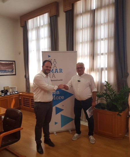 Συναντήσεις Εργασίας Σταύρου Σπαθή με Βούλα Πατουλίδου και Γιάννη Δαρδαμανέλη