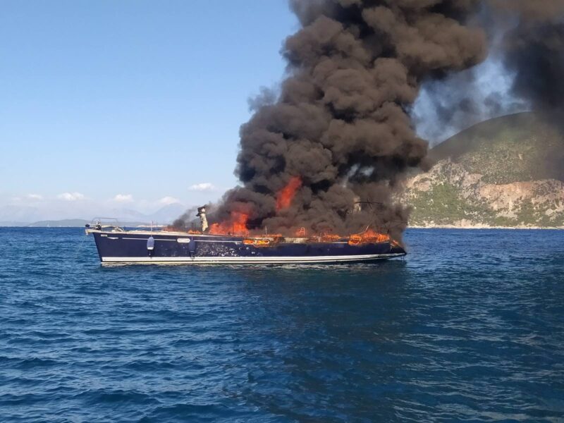 Τι αναφέρει το λιμενικό για τη βύθιση σκάφους στο Φισκάρδο [εικόνα]