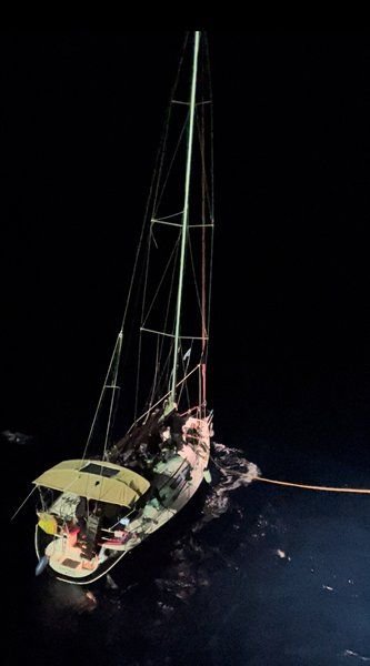 Αίσιο τέλος για την επιχείρηση διάσωσης 56 μεταναστών στην Κεφαλονιά [εικόνές]